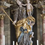 maria, jesus child, christian, figure, christ child, religion, handicrafts, altar